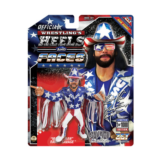 Zombie Sailor Wrestling's Heels & Faces 1:1000 Limited Edition - Macho Man Randy Savage USA *VORBESTELLUNG NOVEMBER/DEZEMBER 2026*