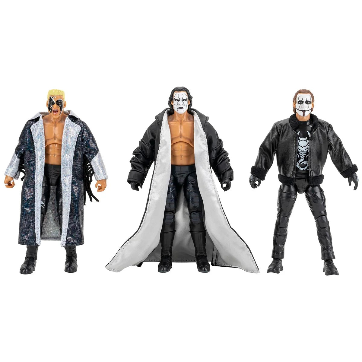 AEW Jazwares Vault - The Legacy of Sting - 3-Pack (Limited Edition 1:6000)