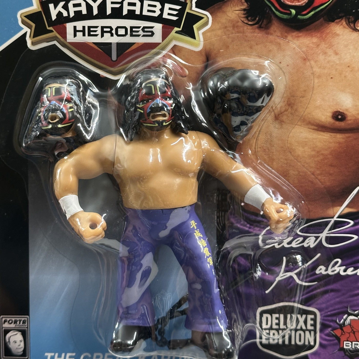 KWK Kayfabe Heroes - The Great Kabuki Deluxe Edition (Blue Card)