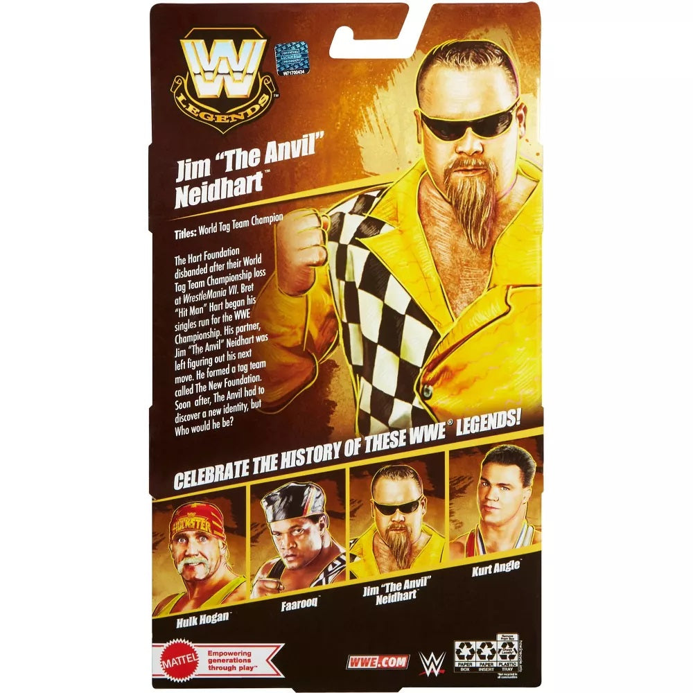 WWE Legends Series 24 - Jim "The Anvil" Neidhart *DMG*