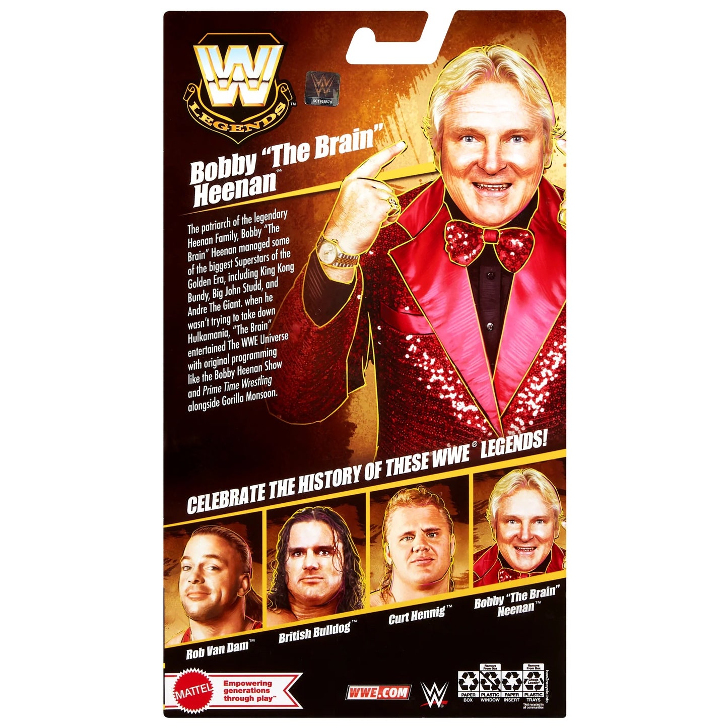 WWE Legends Serie 29 - Bobby 'The Brain' Heenan