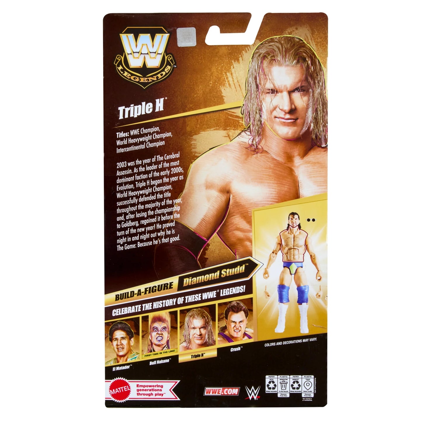 WWE Elite Legends Series 31 - Triple-H - HHH