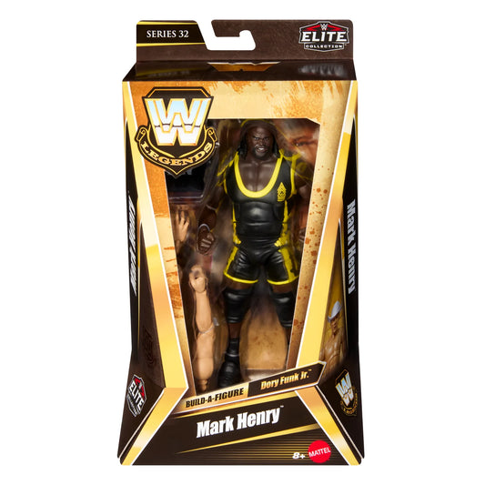 WWE Elite Legends Series 32 - Mark Henry (Build Dory Funk Jr.)