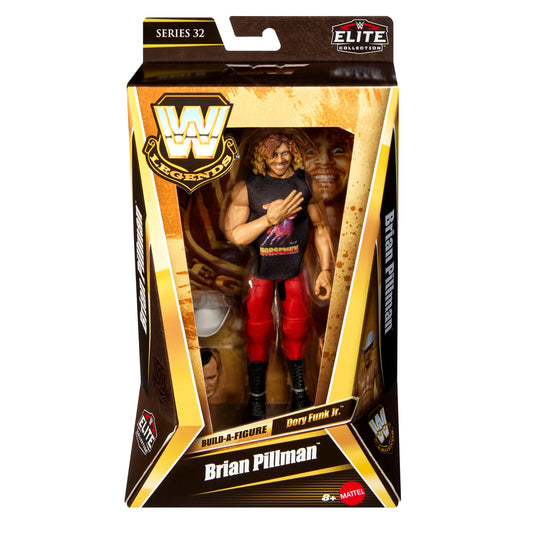 WWE Elite Legends Series 32 - Brian Pillman (Build Dory Funk Jr.)