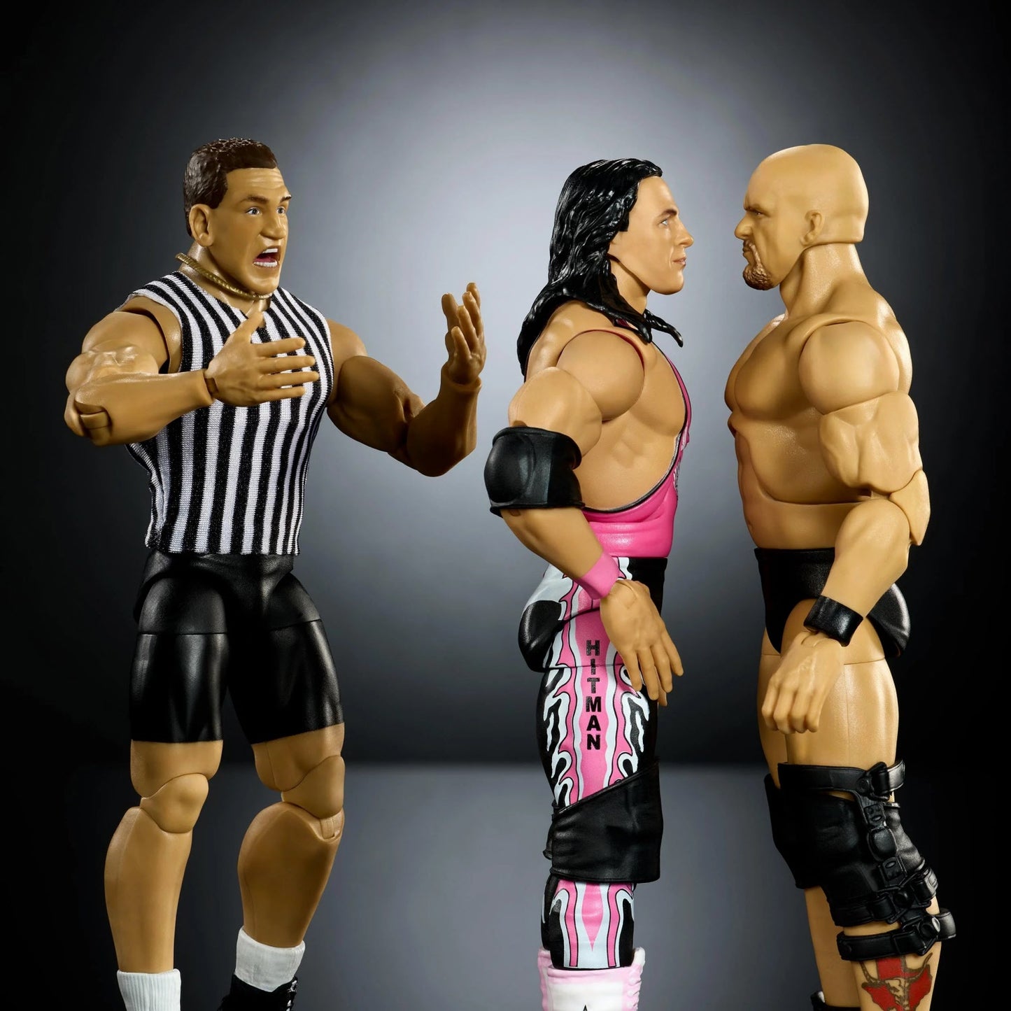 WWE Elite 3-Pack - The Submission Match - Bret Hart + Stone Cold Steve Austin + Ken Shamrock
