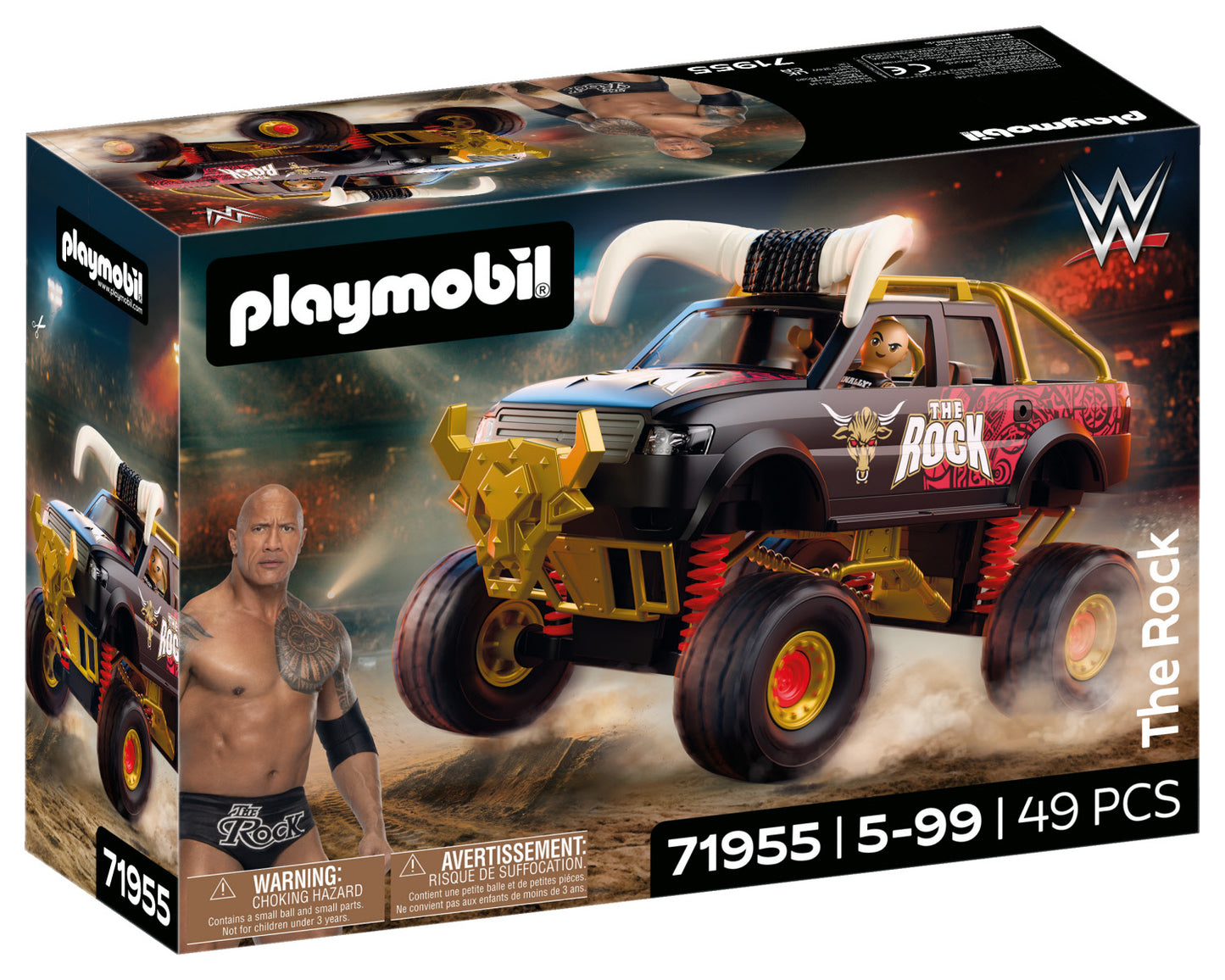 WWE Playmobil 2026 - Monster Truck + The Rock *PREORDER FINE GIUGNO/LATE JUNE 2026*