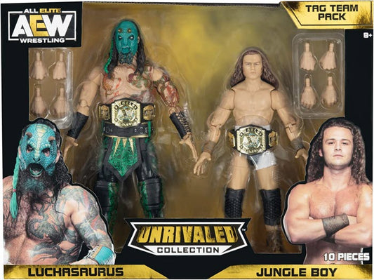 AEW 2-Pack Limited Edition - Luchasaurus & Jungle Boy