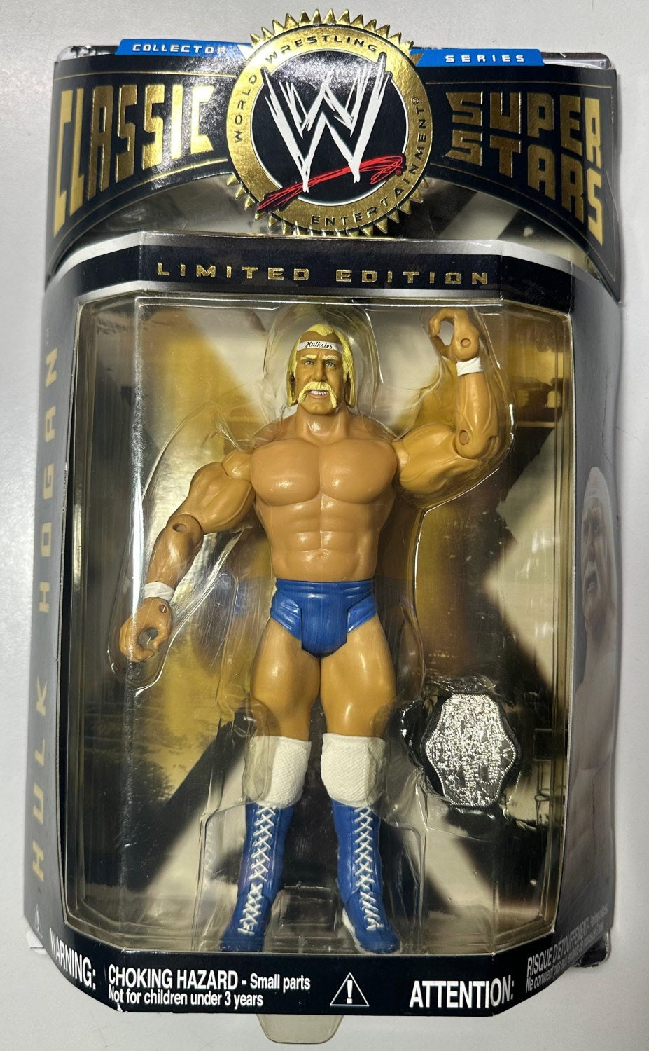 WWE Classic Superstars Limited Edition - Hulk Hogan (Blue gear) *Vedi le foto*