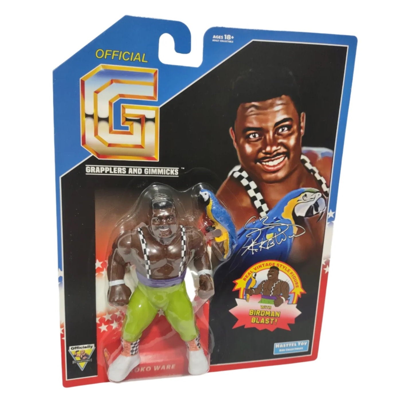 Grapplers & Gimmicks - Koko B. Ware (High Energy) *DMG*