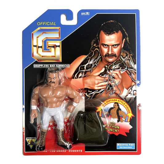 Hasttel Grapplers & Gimmicks - Jake The Snake Roberts (White Version)