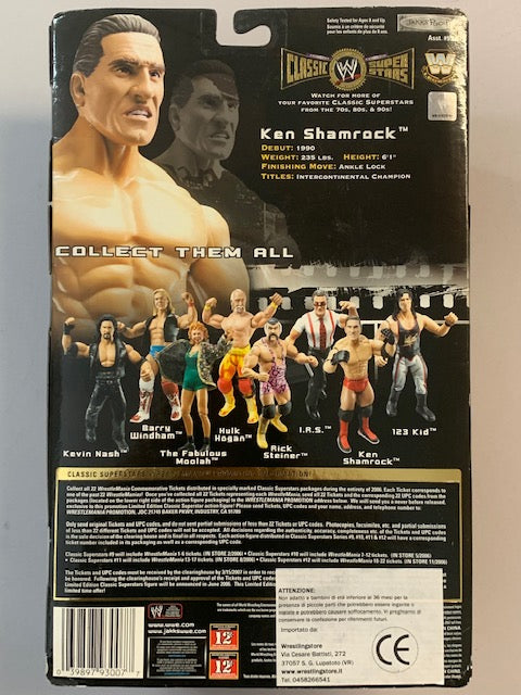 WWE Classic Superstars Serie 11 - Ken Shamrock *Vedi le foto*