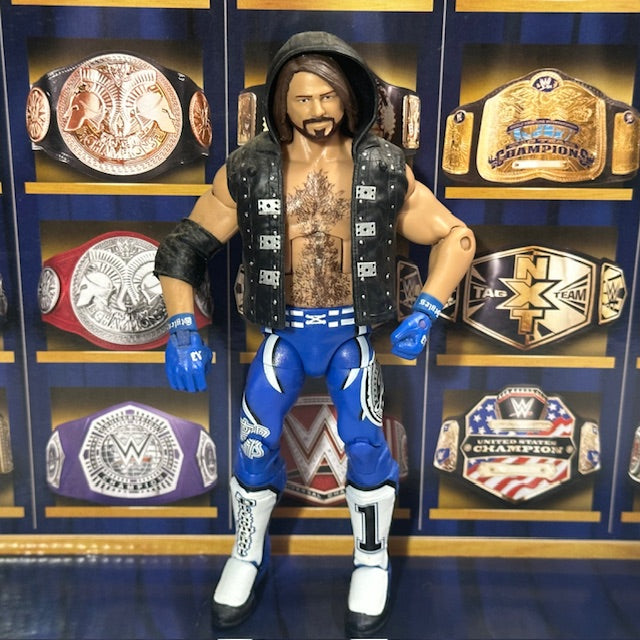 Action Figure Elite Mattel AJ Styles (Blue)