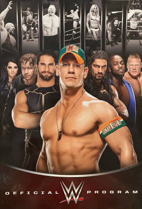 WWE Program - Official Program 2015