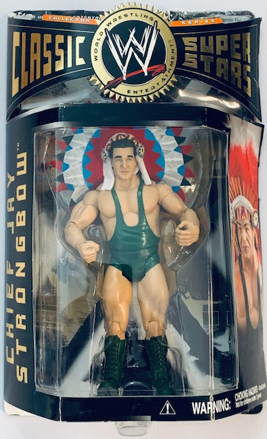 WWE Classic Superstars Serie 08 - Chief Jay Strongbow (NON SIGILLATO) *Vedi le foto*