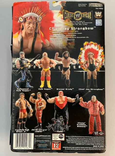 WWE Classic Superstars Serie 08 - Chief Jay Strongbow (NON SIGILLATO) *Vedi le foto*
