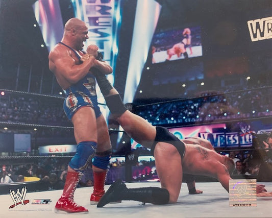 Miniposter - Brock Lesnar vs. Kurt Angle (26x20cm)