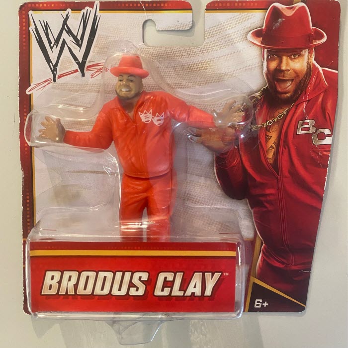 WWE Mini Figuren - Brodus Clay (Höhe 10cm)