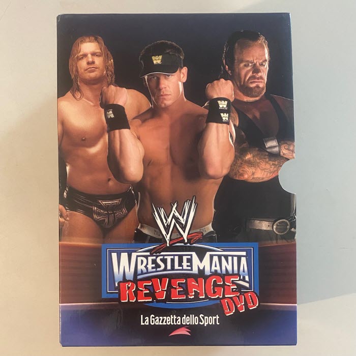 WWE WrestleMania Revenge - Gazzetta dello Sport - Box in cartone VUOTO