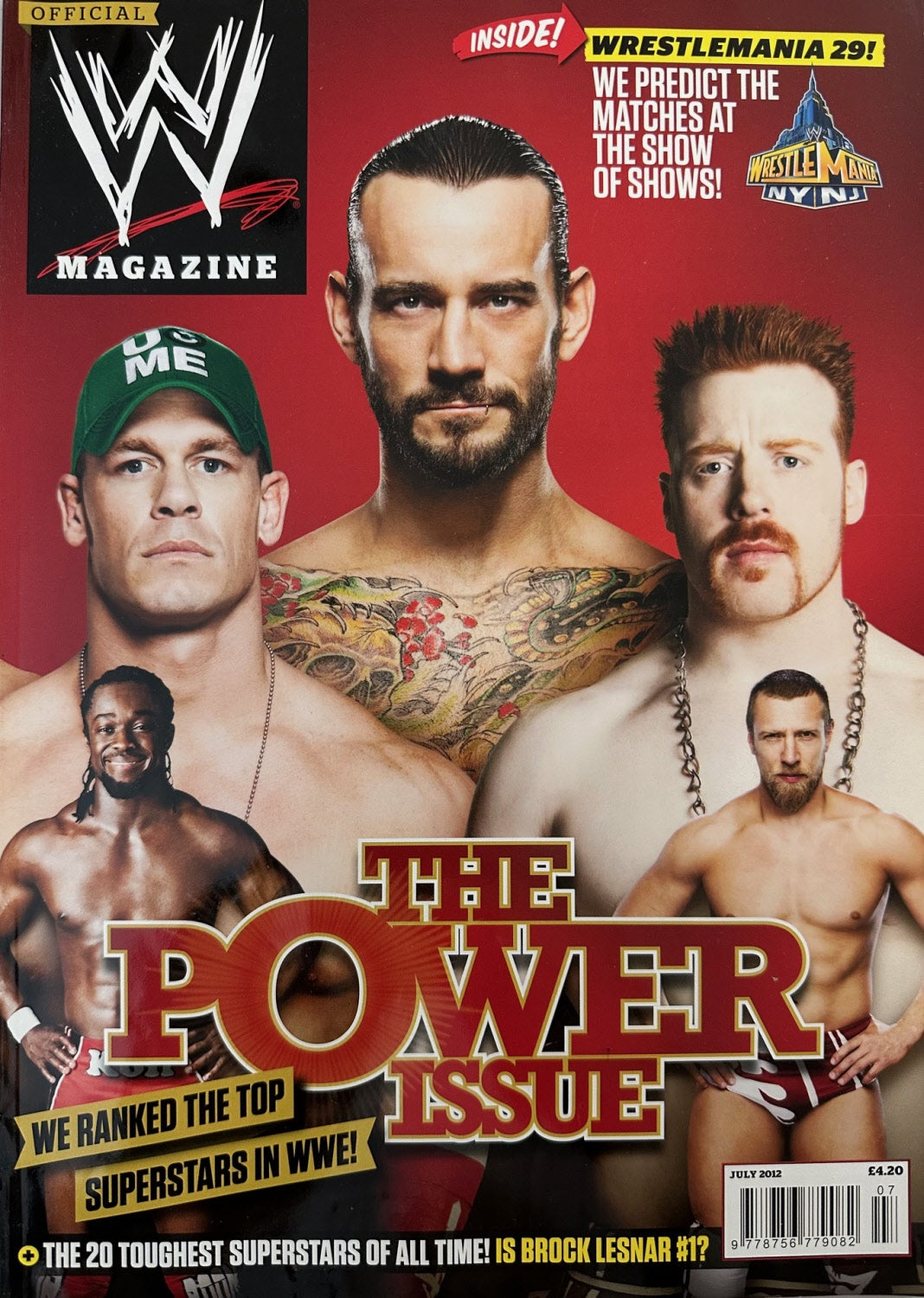 WWE Magazine - July 2012 (UK Version)