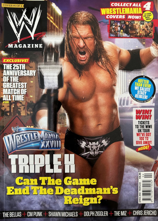 WWE Magazine - April 2012 - Cover Triple-H (UK Version)