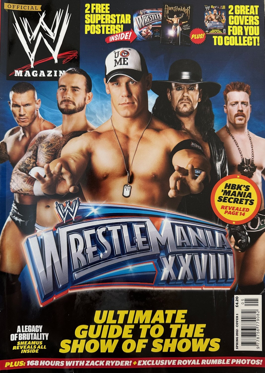 WWE Magazine - Spring 2012 - Cover 1 (UK Version)