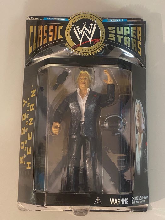 WWE Classic Superstars Serie 06 - Bobby The Brain Heenan *Vedi le foto*