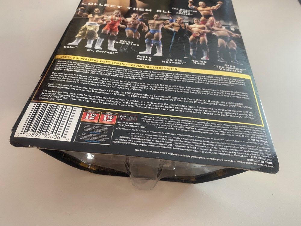 WWE Classic Superstars Serie 10 - Gorilla Monsoon *Vedi le foto*