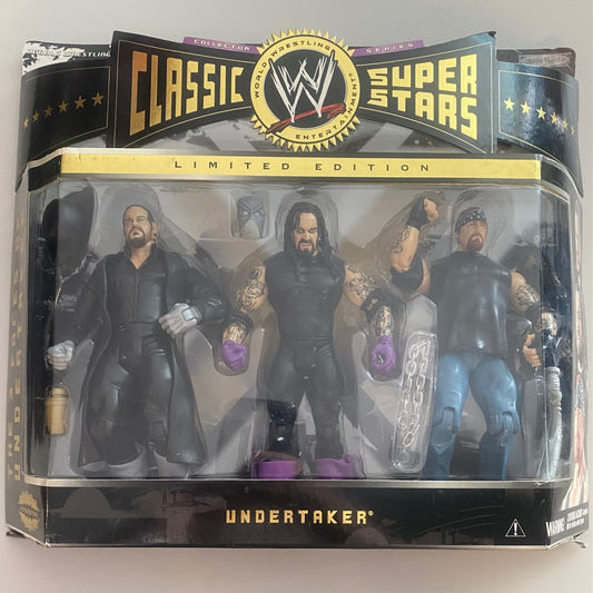 WWE Classic Superstars 3-Pack - The 3 faces of the Undertaker *Vedi le foto*