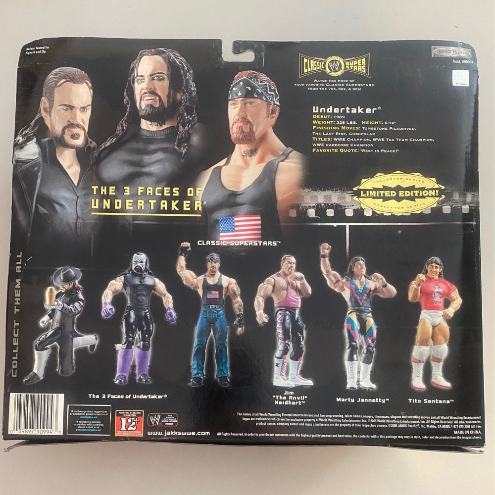 WWE Classic Superstars 3-Pack - The 3 faces of the Undertaker *Vedi le foto*