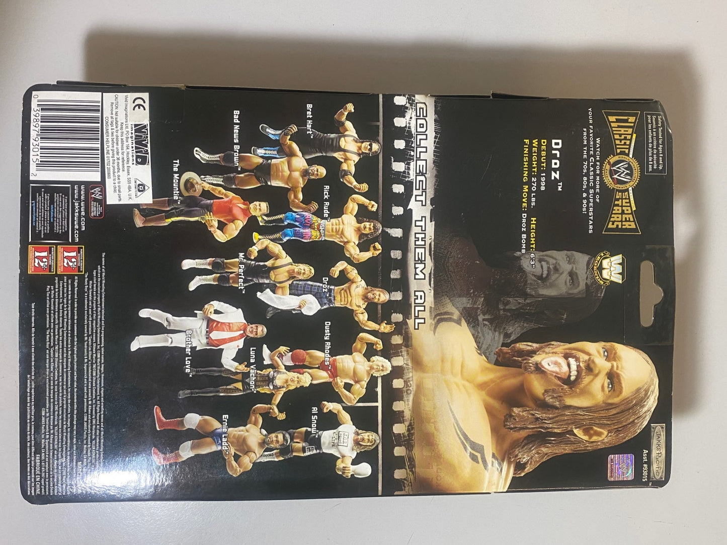 WWE Classic Superstars Serie 13 - Droz *Vedi le foto*