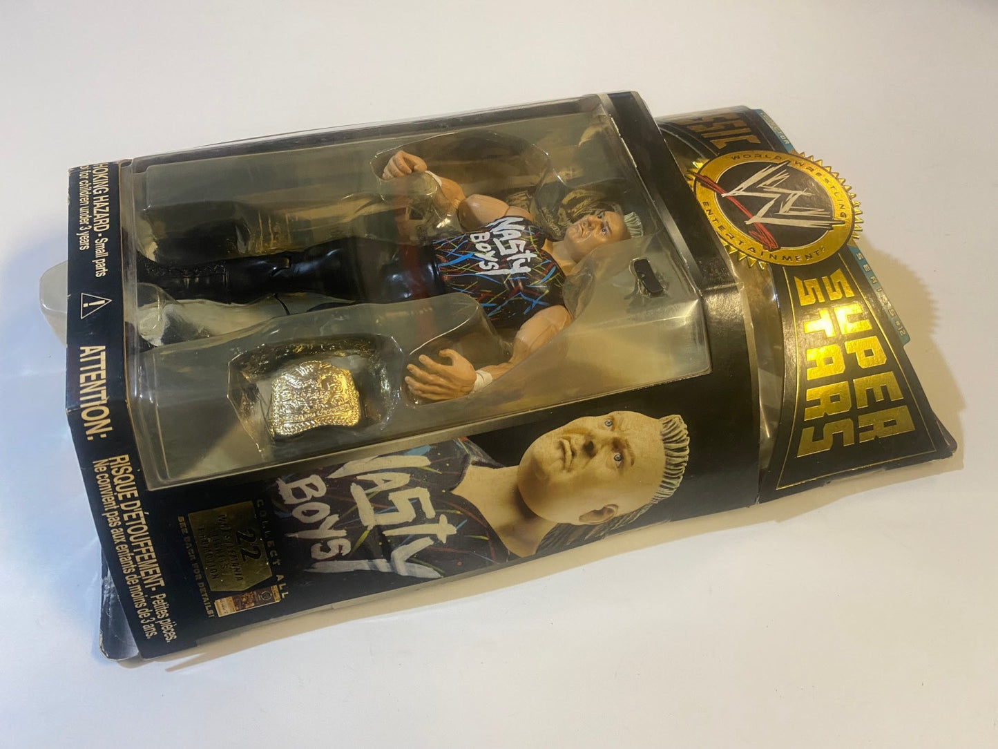 WWE Classic Superstars Serie 12 - Nasty Boys - Brian Knobbs & Jerry Sags *Vedi le foto*