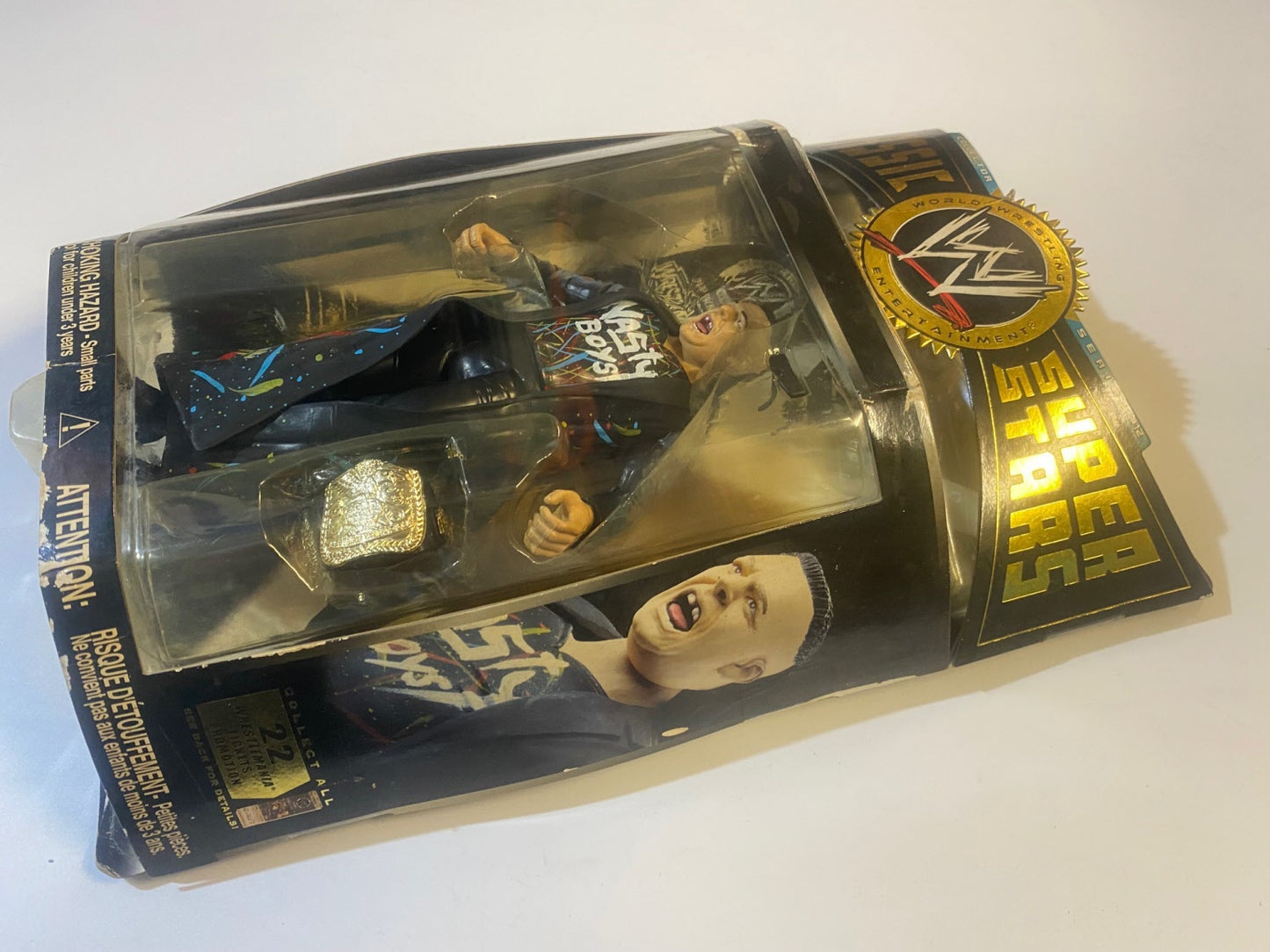 WWE Classic Superstars Serie 12 - Nasty Boys - Brian Knobbs & Jerry Sags *Vedi le foto*