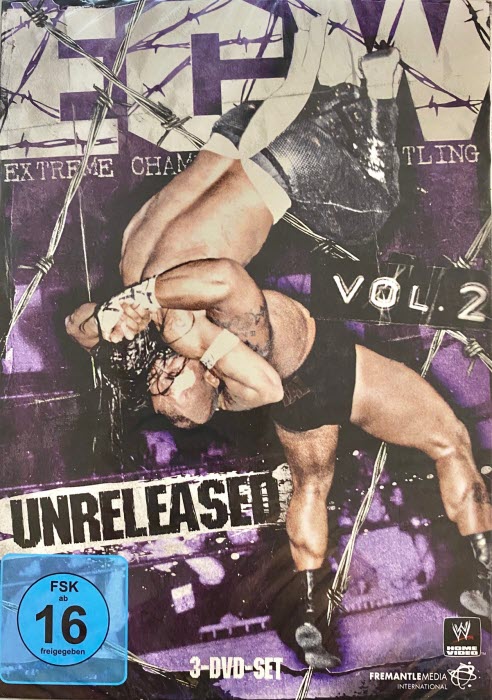 DVD - ECW Unreleased Vol. 2 (3 DVD)