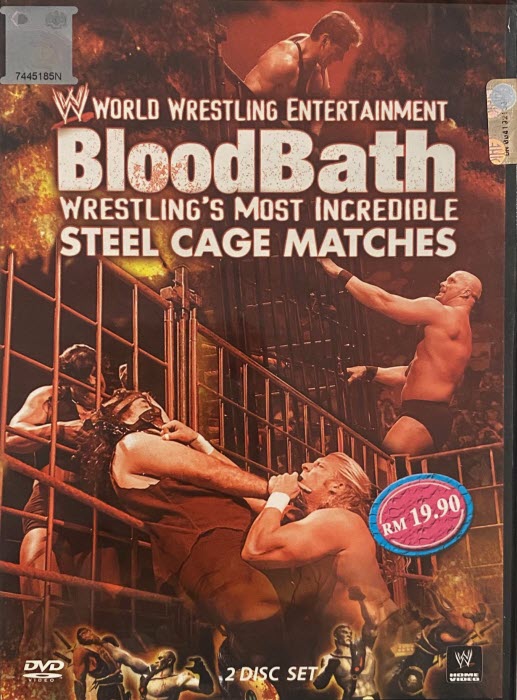DVD Bloodbath: Wrestling's Most Incredible Steel Cage Matches (Usato in ottime condizioni)