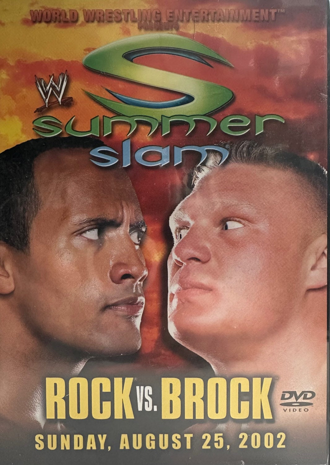DVD SummerSlam 2002 (Regione 1) (Usato in ottime condizioni)