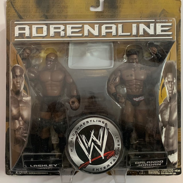 WWE Adrenaline Serie 18 - Lashley & Orlando Jordan *Vedi le foto*