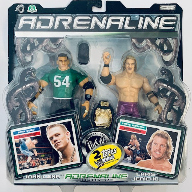 WWE Adrenaline Serie 16 - John Cena & Chris Jericho *Vedi le foto*