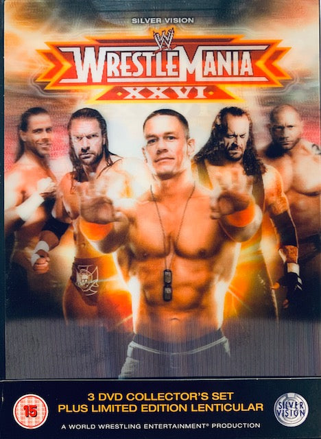 DVD WrestleMania 26 (Usato in ottime condizioni) Limited Edition