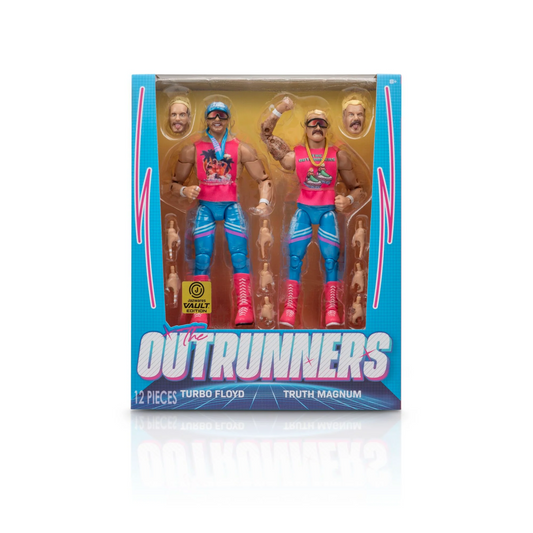 AEW Jazwares Vault Limited Edition 2-Pack - The Outrunners - Turbo Floyd & Truth Magnum