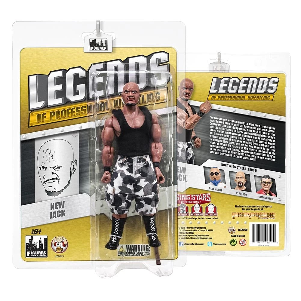 Legends of Pro Wrestling Series - New Jack (Ruthless Aggression Style)