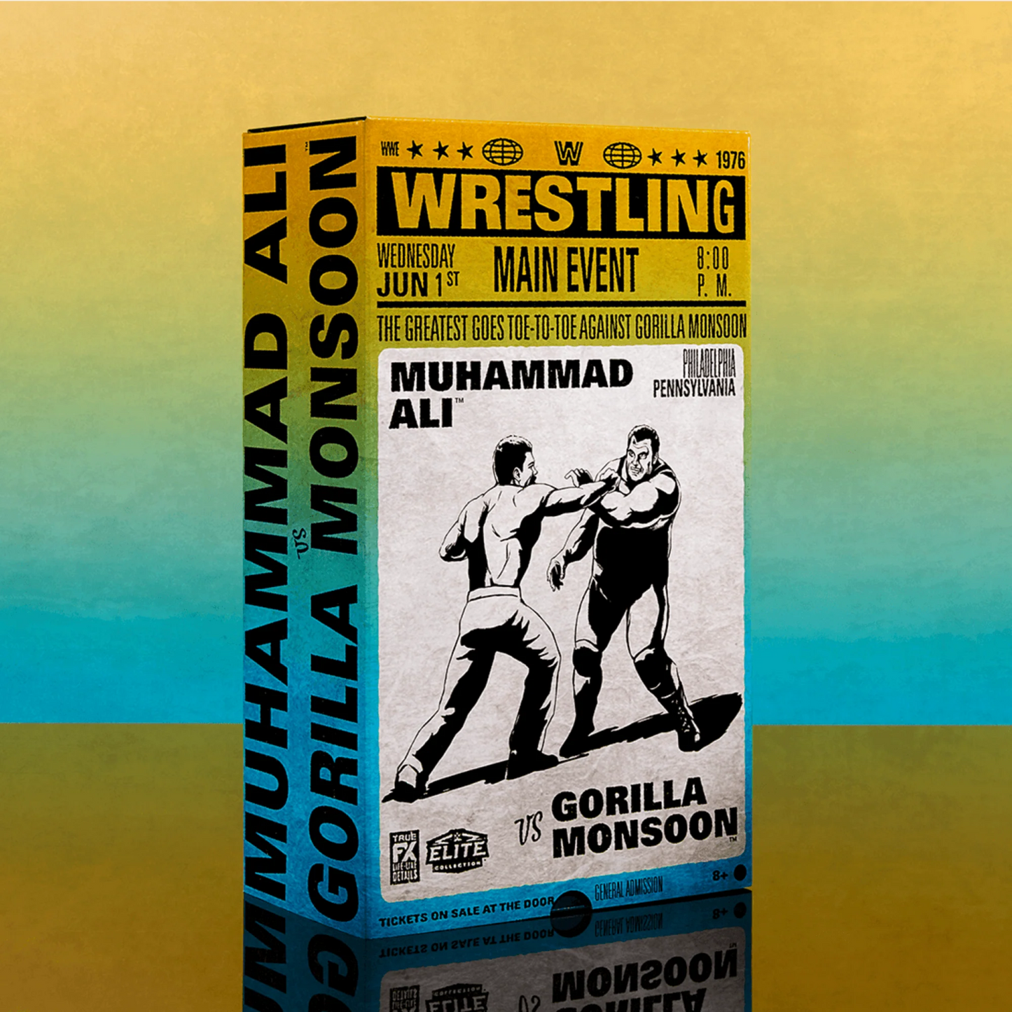 WWE Legends of the Territory #1 - Gorilla Monsoon + Muhammad Ali + Harley Race + Billy Graham