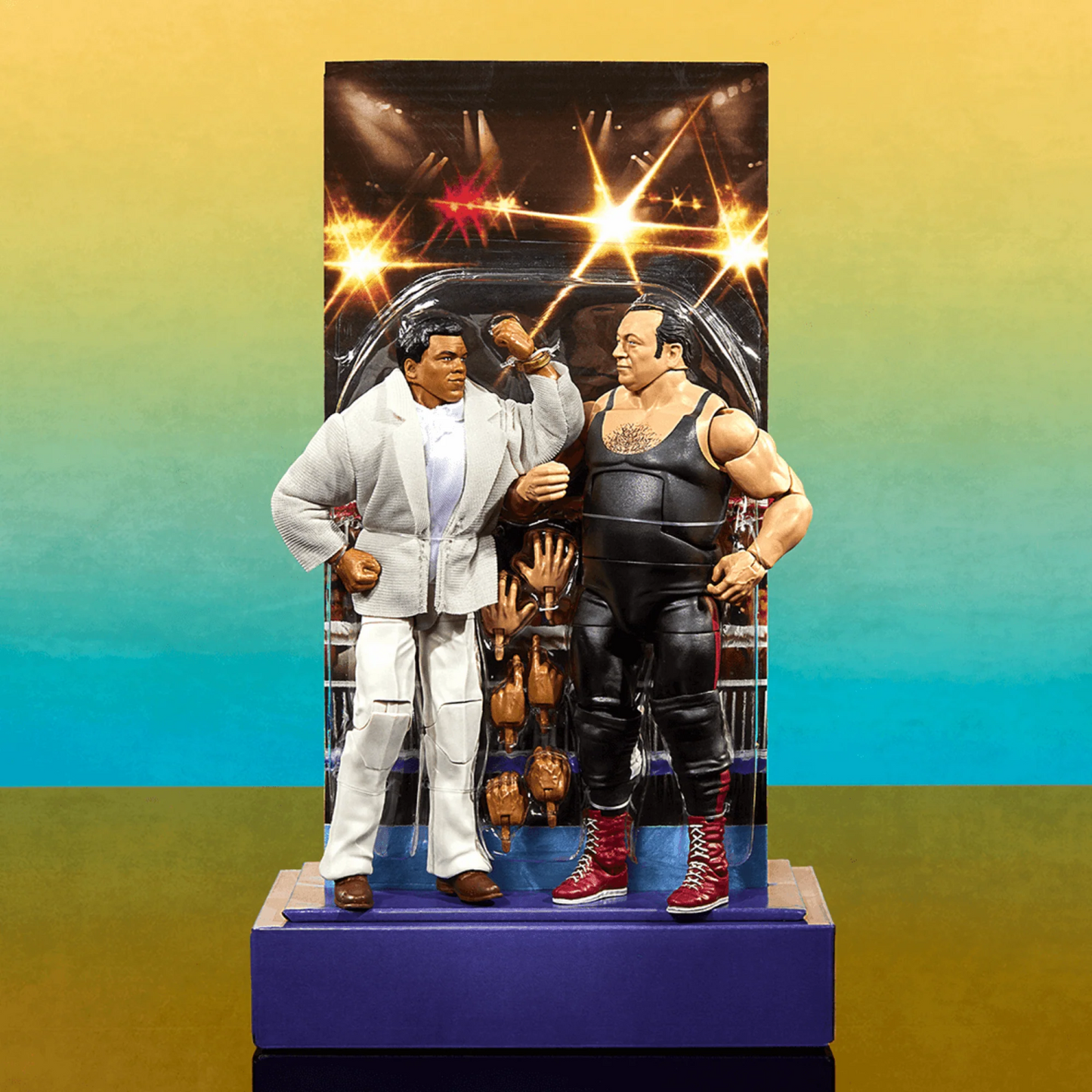 WWE Legends of the Territory #1 - Gorilla Monsoon + Muhammad Ali + Harley Race + Billy Graham