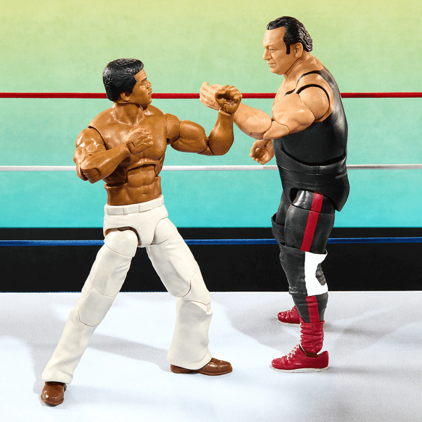 WWE Legends of the Territory #1 - Gorilla Monsoon + Muhammad Ali + Harley Race + Billy Graham