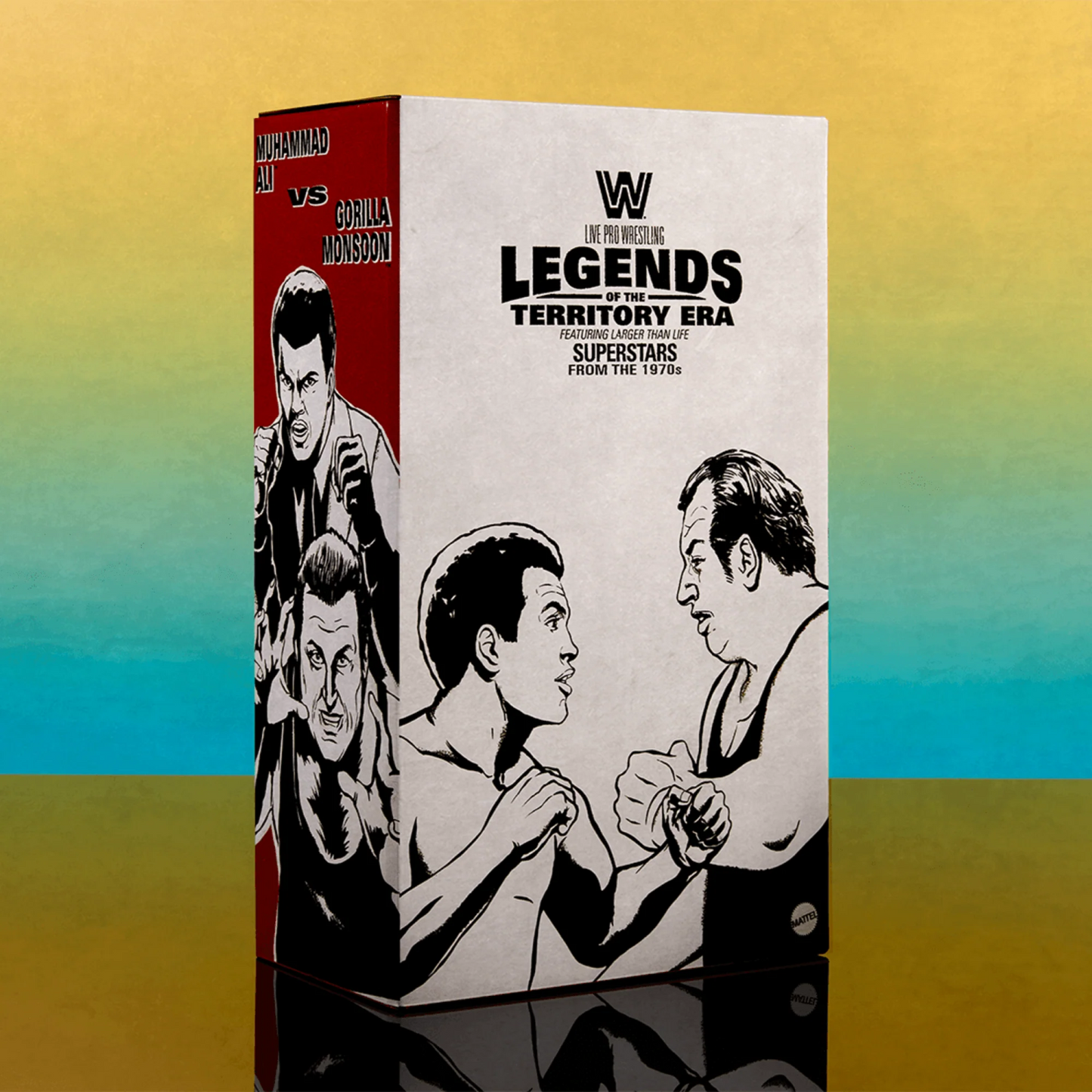WWE Legends of the Territory #1 - Gorilla Monsoon + Muhammad Ali + Harley Race + Billy Graham