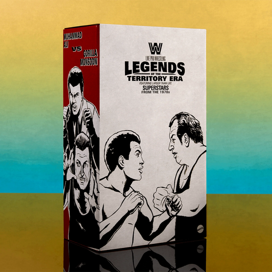 WWE Legends of the Territory #1 - Gorilla Monsoon + Muhammad Ali + Harley Race + Billy Graham