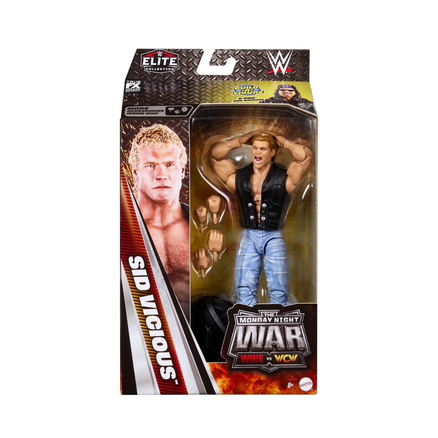 WWE Elite Monday Night War Series #10 - Psycho Sycho Sid Vicious