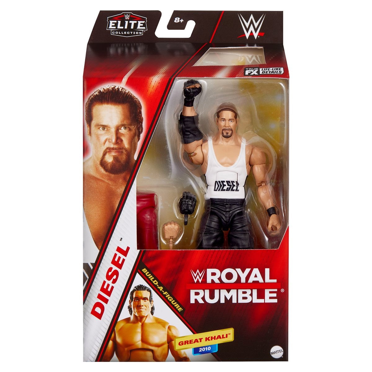 WWE Elite Royal Rumble 2025 - Diesel Kevin Nash (Build Great Khali)