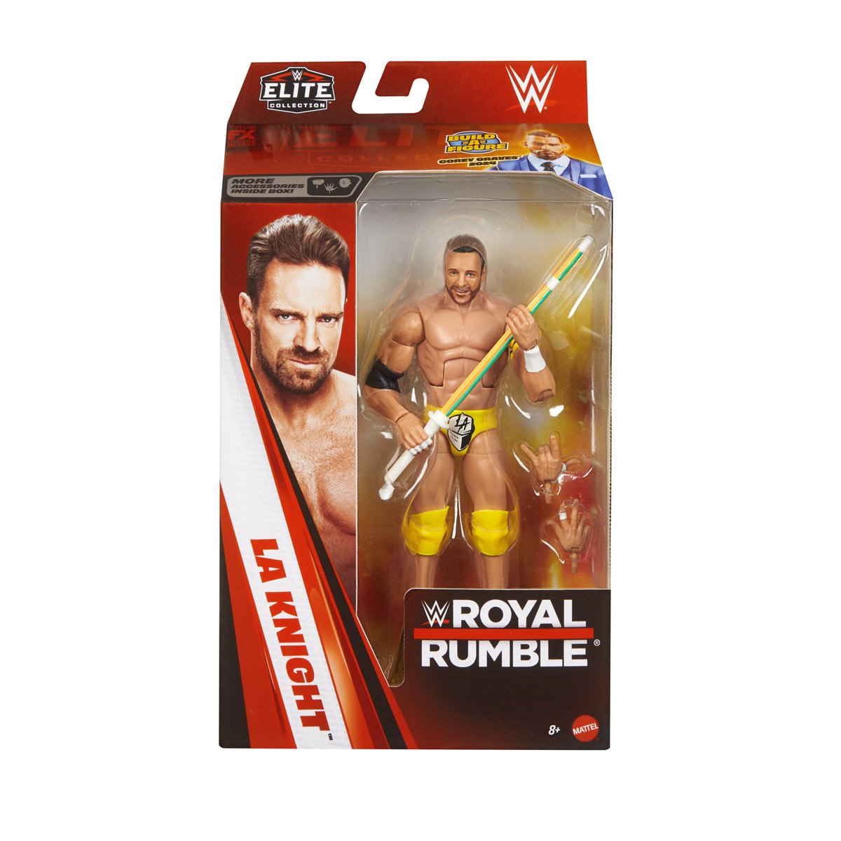 WWE Elite Royal Rumble 2026 - LA Knight *DMG*