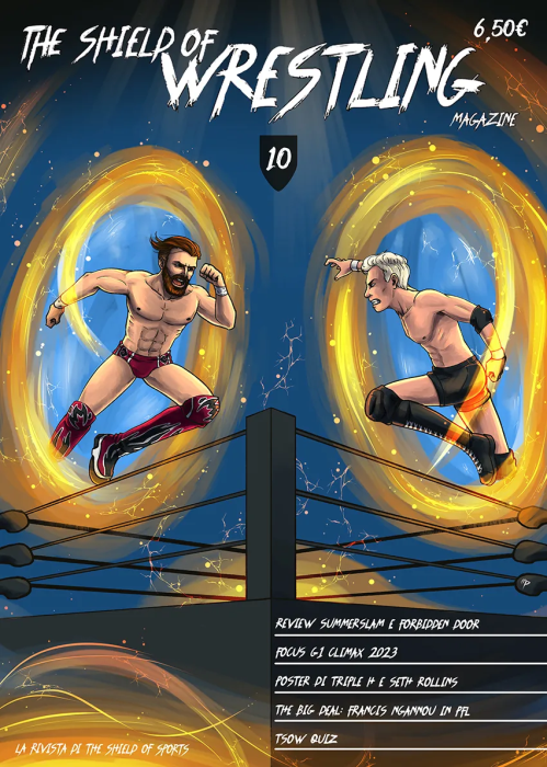 Shield of Wrestling Magazine - Agosto 2023 (Rivista in italiano)