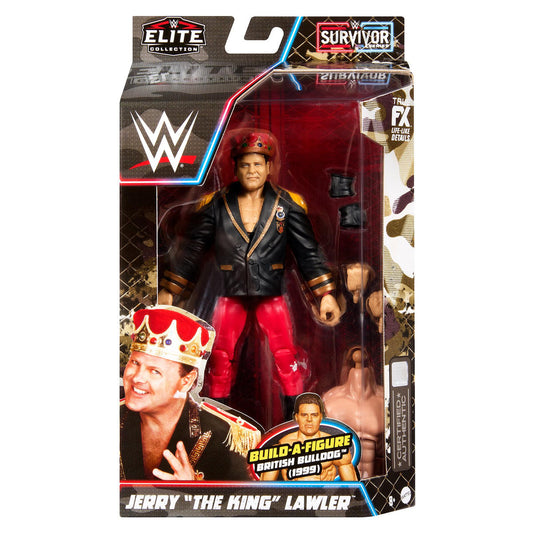 WWE Elite Survivor Series 2023 - Jerry 'The King' Lawler (Build British Bulldog 1999)